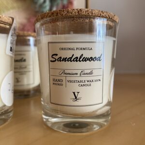 velas decorativas sandalo