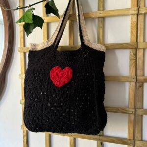 Bolsa tejida crochet